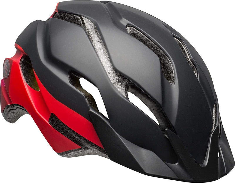 Bell Revolution MIPS Bike Helmet Sporting Goods > Outdoor Recreation > Cycling > Cycling Apparel & Accessories > Bicycle Helmets Bell Black/Red, Adult 14+  