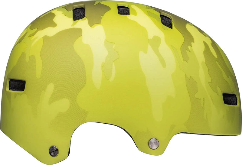 BELL Span Youth Bike Helmet Sporting Goods > Outdoor Recreation > Cycling > Cycling Apparel & Accessories > Bicycle Helmets BELL Matte Hi-Viz Camo (2023) X-Small (49-53 cm) 
