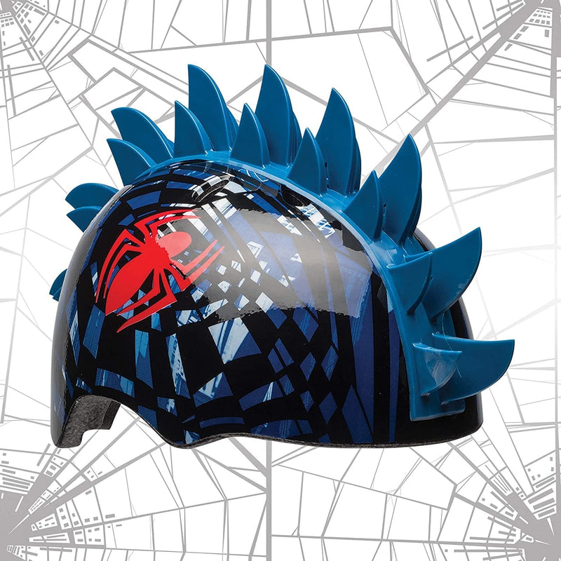 BELL Spider-Man Web Shatter 3D Child Multisport Helmet, Child (5-8 Yrs.) (7081692) Sporting Goods > Outdoor Recreation > Cycling > Cycling Apparel & Accessories > Bicycle Helmets Bell Sports   