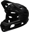 BELL Super Air R MIPS Adult Mountain Bike Helmet Sporting Goods > Outdoor Recreation > Cycling > Cycling Apparel & Accessories > Bicycle Helmets BELL Matte/Gloss Black (2023) Small (52-56 cm) 