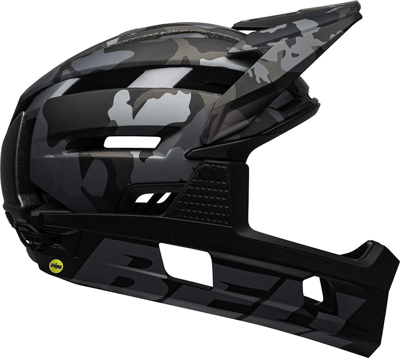 BELL Super Air R MIPS Adult Mountain Bike Helmet Sporting Goods > Outdoor Recreation > Cycling > Cycling Apparel & Accessories > Bicycle Helmets BELL Matte/Gloss Black Camo (2023) Small (52-56 cm) 