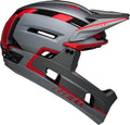 BELL Super Air R MIPS Adult Mountain Bike Helmet Sporting Goods > Outdoor Recreation > Cycling > Cycling Apparel & Accessories > Bicycle Helmets BELL Matte Gray/Red (2023) Large (58-62 cm) 