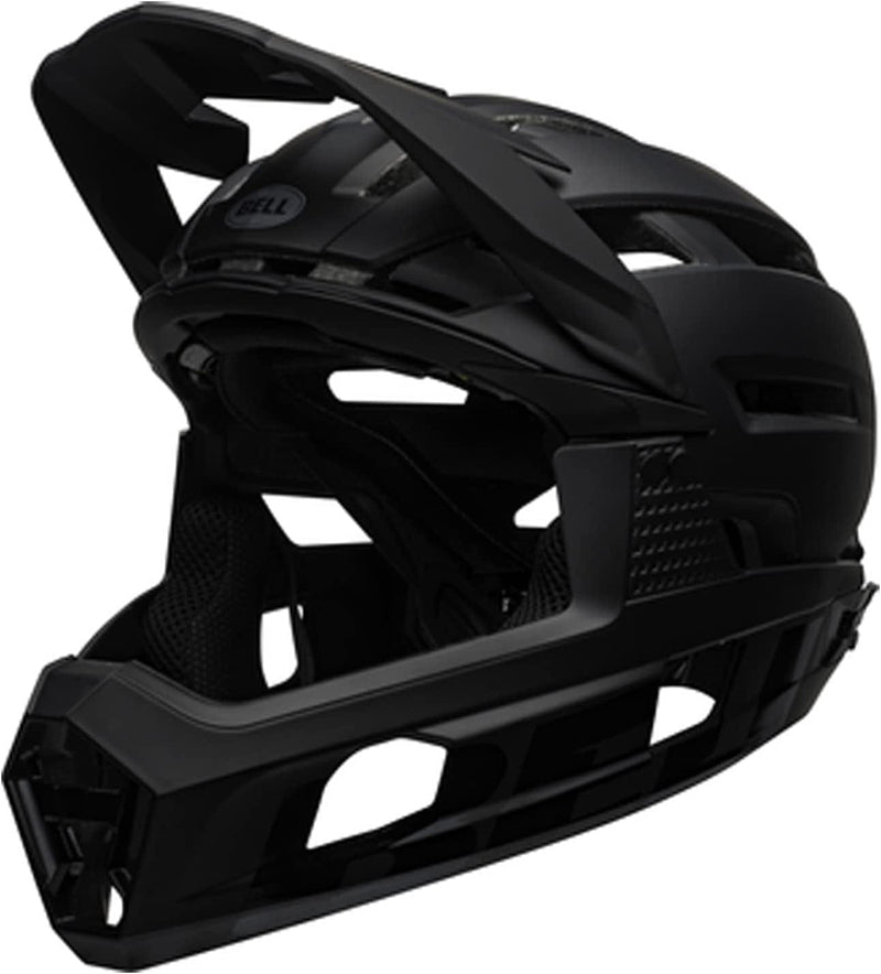 BELL Super Air R MIPS Adult Mountain Bike Helmet Sporting Goods > Outdoor Recreation > Cycling > Cycling Apparel & Accessories > Bicycle Helmets BELL Matte/Gloss Black (2023) Large (58-62 cm) 