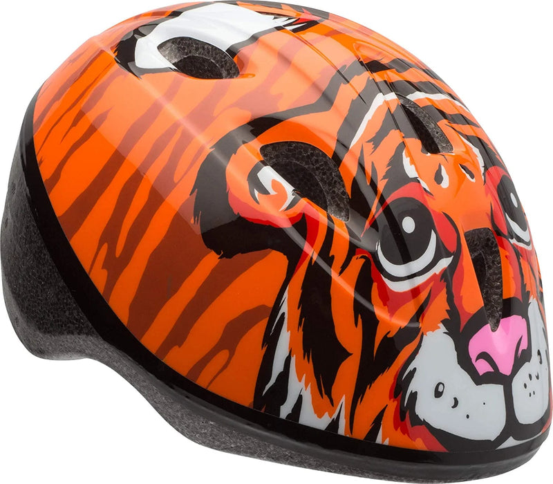 Bell Toddler Zoomer Bike Helmet Sporting Goods > Outdoor Recreation > Cycling > Cycling Apparel & Accessories > Bicycle Helmets Bell Sports Zoomer - Orange Tiger  