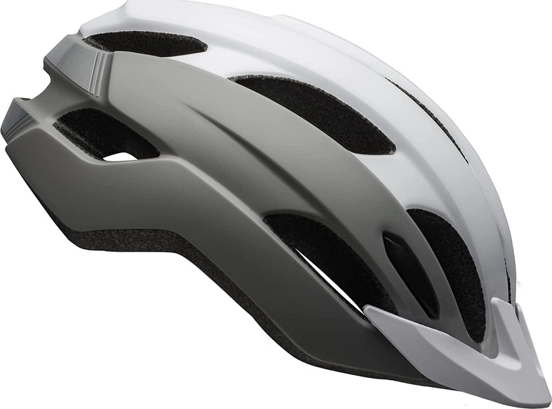 BELL Trace Adult Recreational Bike Helmet Sporting Goods > Outdoor Recreation > Cycling > Cycling Apparel & Accessories > Bicycle Helmets BELL Matte White/Silver (2023) Medium/Large (53-60 cm) 