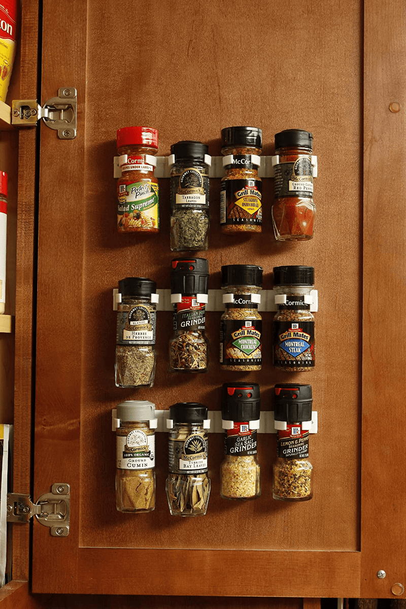 Bellemain Spice Gripper Clip Strips for Plastic Jars - Set of 3, Holds 12 Jars Home & Garden > Kitchen & Dining > Food Storage Bellemain   