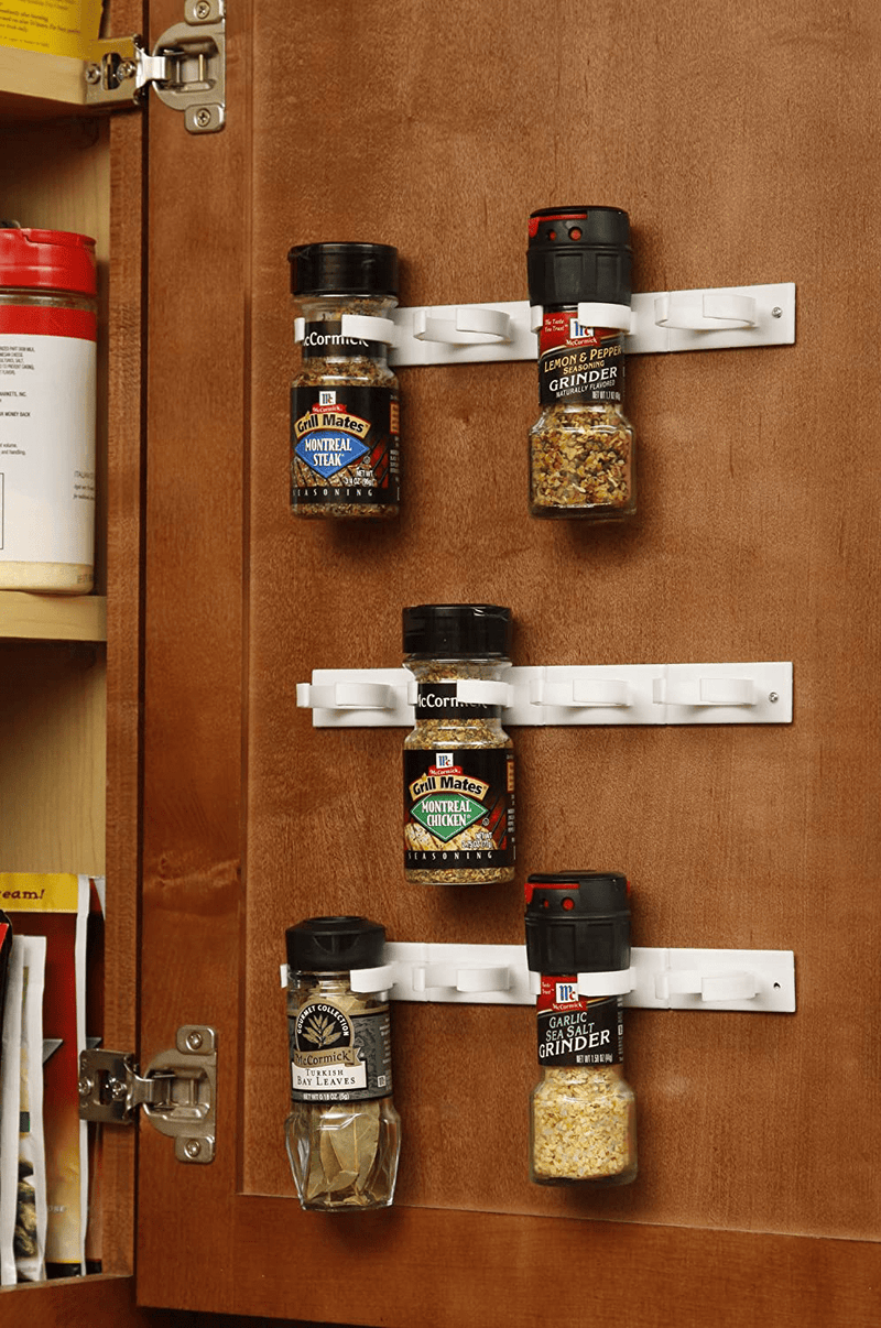 Bellemain Spice Gripper Clip Strips for Plastic Jars - Set of 3, Holds 12 Jars Home & Garden > Kitchen & Dining > Food Storage Bellemain   