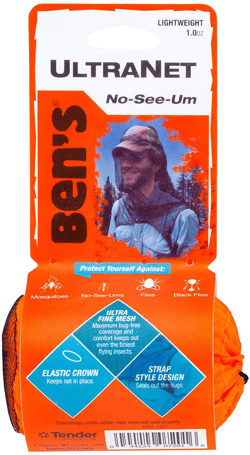 Ben'S Ultranet High Visibility Head Net for Insect Protection Sporting Goods > Outdoor Recreation > Camping & Hiking > Mosquito Nets & Insect Screens Ben's   