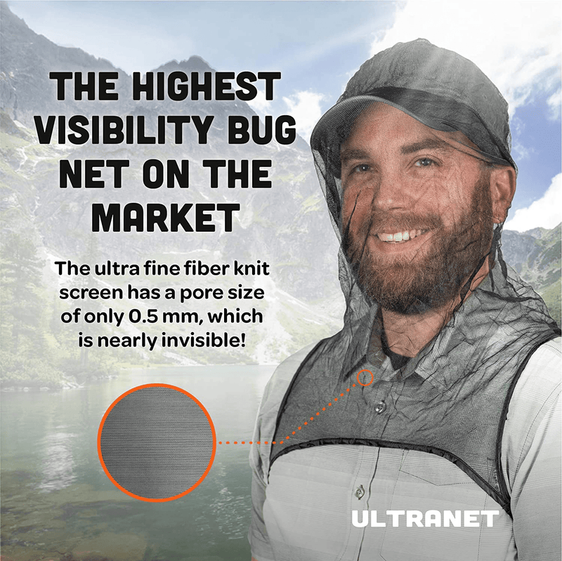 Ben'S Ultranet High Visibility Head Net for Insect Protection Sporting Goods > Outdoor Recreation > Camping & Hiking > Mosquito Nets & Insect Screens Ben's   