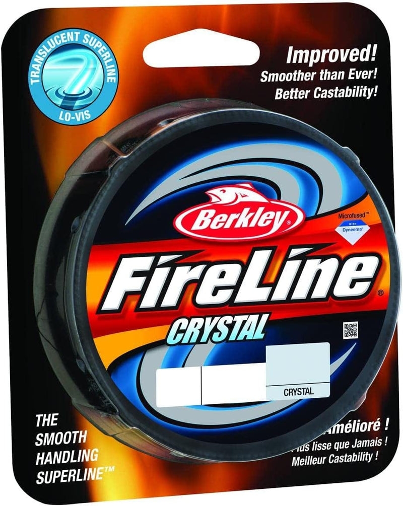 Berkley Fireline Fused 14/6 Spool, Crystal, 300 Yd
