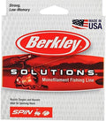 Berkley Solutions Fishing Line (Braid/Monofilament/Fluorocarbon) Sporting Goods > Outdoor Recreation > Fishing > Fishing Lines & Leaders Pure Fishing Rods & Combos Green Mist 12 Pounds 250 Yards