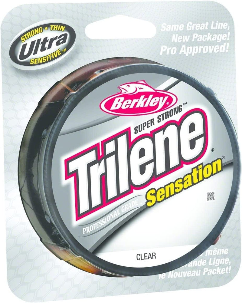 Berkley Trilene Sensation Monofilament Fishing Line Sporting Goods > Outdoor Recreation > Fishing > Fishing Lines & Leaders Pure Fishing Clear 17 Pounds 300 Yards