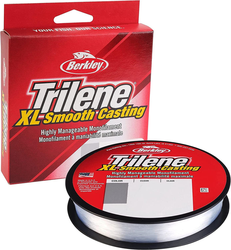 Berkley Trilene XL Monofilament Fishing Line Sporting Goods > Outdoor Recreation > Fishing > Fishing Lines & Leaders Pure Fishing Clear 8 Pounds 330 Yards