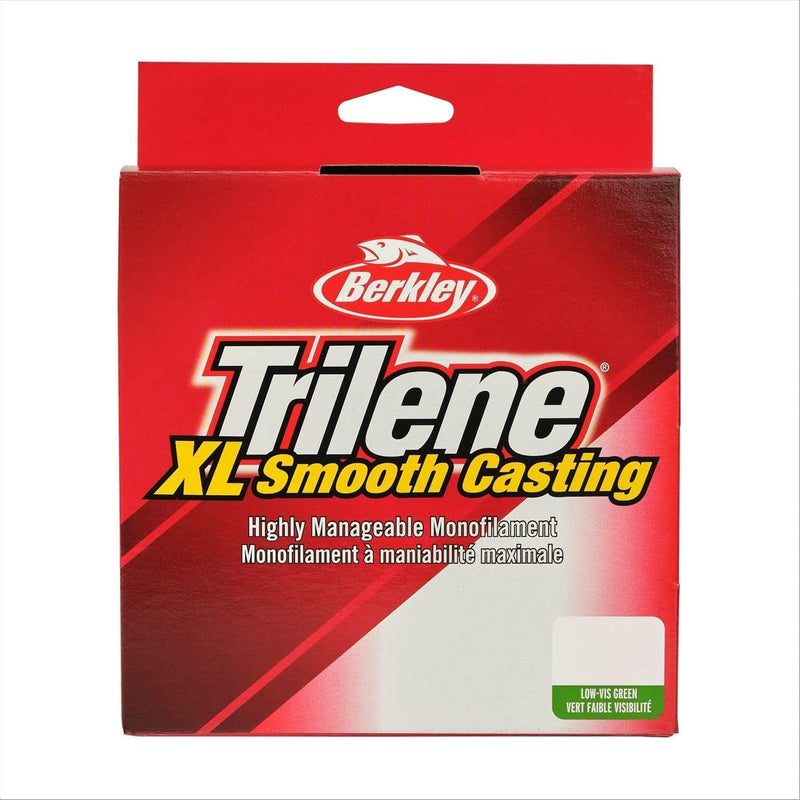 Berkley Trilene XL Monofilament Fishing Line Sporting Goods > Outdoor Recreation > Fishing > Fishing Lines & Leaders Pure Fishing Low-Vis Green 8 Pounds 1000 Yards
