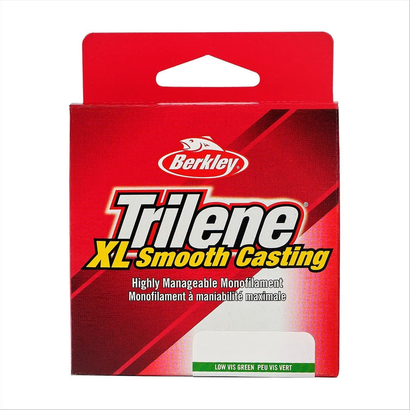 Berkley Trilene XL Monofilament Fishing Line Sporting Goods > Outdoor Recreation > Fishing > Fishing Lines & Leaders Pure Fishing Low-Vis Green 8 Pounds 110 Yards