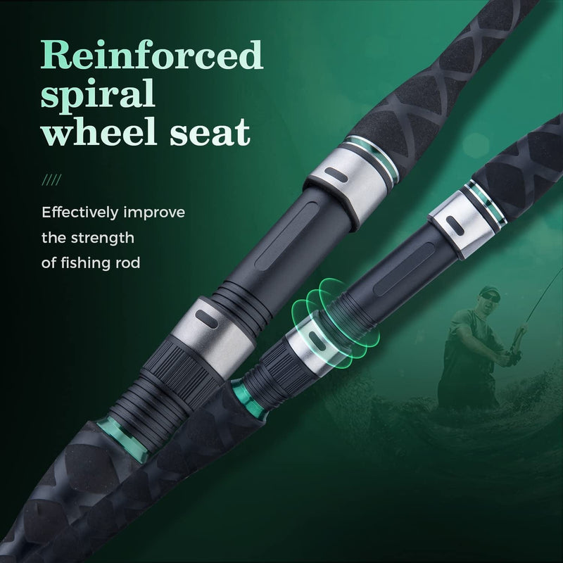 Berrypro Surf Spinning Rod IM8 Carbon Surf Fishing Rod (9'/10'/10'6''/11'/12'/13'3'') Sporting Goods > Outdoor Recreation > Fishing > Fishing Rods BERRYPRO   