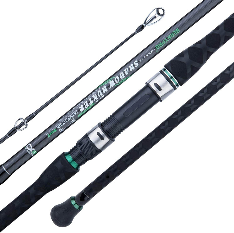 Berrypro Surf Spinning Rod IM8 Carbon Surf Fishing Rod (9'/10'/10'6''/11'/12'/13'3'') Sporting Goods > Outdoor Recreation > Fishing > Fishing Rods BERRYPRO 12'-casting-2pc  