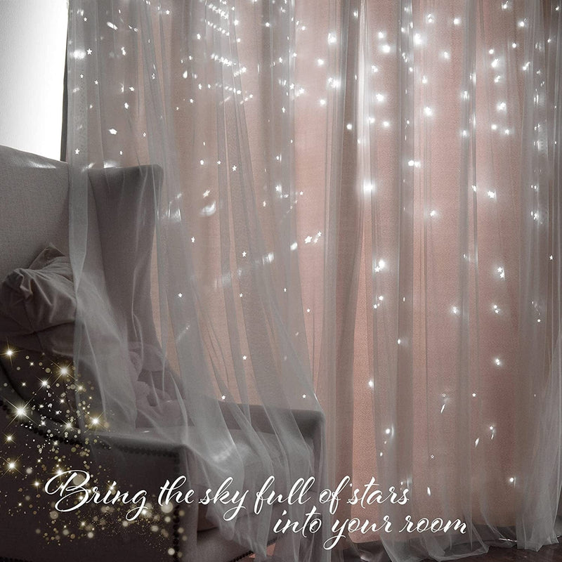 Best Home Fashion Tulle Overlay Star Cut Out Blackout Curtains (52" W X 84" L, Dusty Pink) Home & Garden > Decor > Window Treatments > Curtains & Drapes Best Home Fashion   