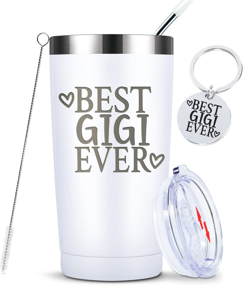 Best Nana Ever-Grandma Mug Gifts from Grandchildren Grandkids Mothers Day Birthday Christmas Gifts for New Nana,Grandma to Be,Grandmother Insulated Stainless Steel Cup with Lid 20 Ounce Rose Gold Home & Garden > Kitchen & Dining > Tableware > Drinkware KOOLDRINK 8.white  