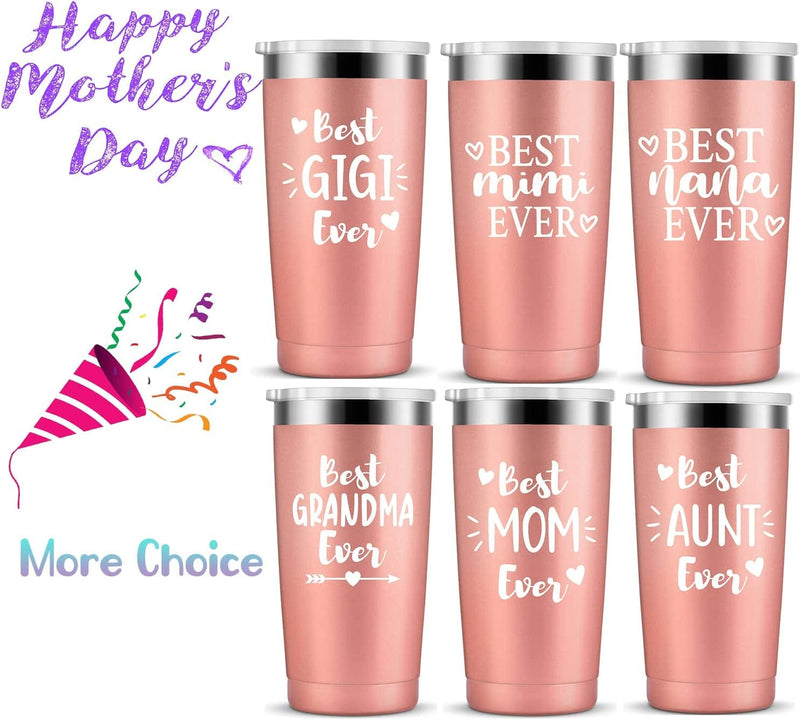 Best Nana Ever-Grandma Mug Gifts from Grandchildren Grandkids Mothers Day Birthday Christmas Gifts for New Nana,Grandma to Be,Grandmother Insulated Stainless Steel Cup with Lid 20 Ounce Rose Gold Home & Garden > Kitchen & Dining > Tableware > Drinkware KOOLDRINK   