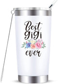 Best Nana Ever-Grandma Mug Gifts from Grandchildren Grandkids Mothers Day Birthday Christmas Gifts for New Nana,Grandma to Be,Grandmother Insulated Stainless Steel Cup with Lid 20 Ounce Rose Gold Home & Garden > Kitchen & Dining > Tableware > Drinkware KOOLDRINK Best Gigi Ever(3D White)  