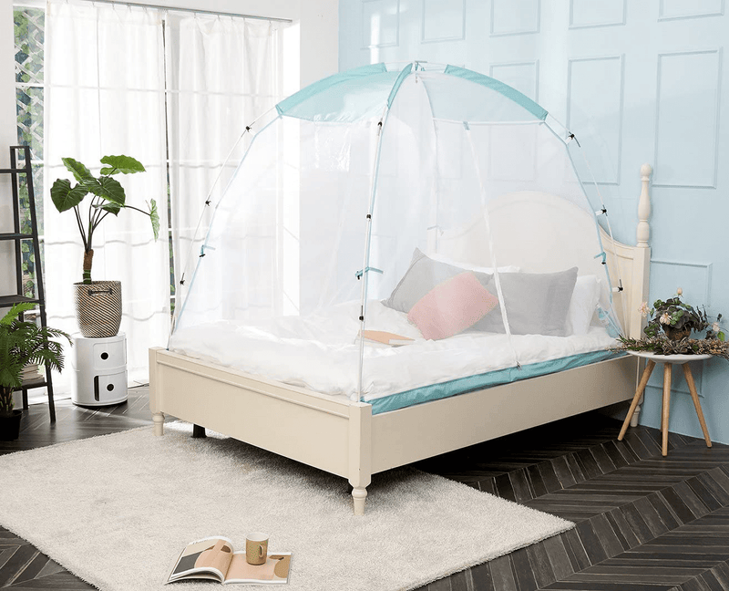 BESTEN Mosquito Net Tent with Sturdy Poles for Bed and Floor Easy Set up and Portable (Full/Queen) Sporting Goods > Outdoor Recreation > Camping & Hiking > Mosquito Nets & Insect Screens BESTEN Full/Queen  