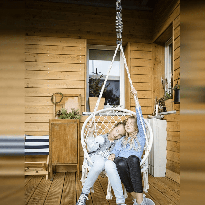 Besthouse 2 Pcs Heavy Duty Porch Swing Springs, 300 LB Capacity, Safety Guarantee, Free-standing Swings, Hammocks and Hammock Chairs, Swing Sets, 8" Length Home & Garden > Lawn & Garden > Outdoor Living > Porch Swings Besthouse   