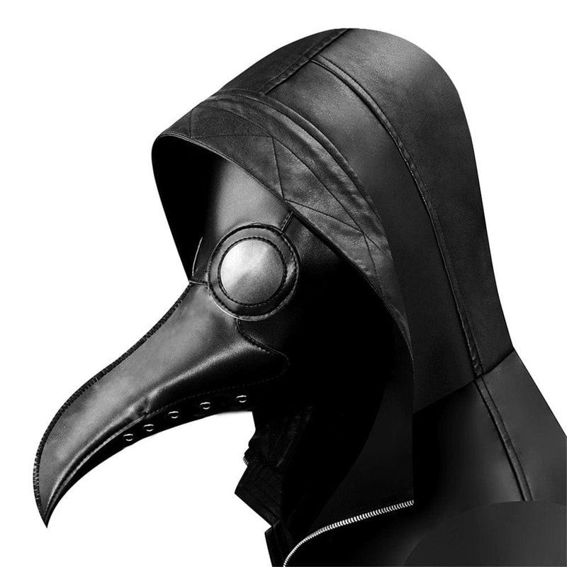 BESTYO Plague Doctor Bird Mask Long Nose Beak Cosplay Steampunk for Motorcycles Party Tactical Mask Costume CS Nref Props
