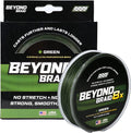 Beyond Braid Braided Fishing Line - Abrasion Resistant - No Stretch - Super Strong -Blue Camo, Moss Camo, White, Green, Pink, Blue, 4 Strand 8 Strand Sporting Goods > Outdoor Recreation > Fishing > Fishing Lines & Leaders Beyond Braid Green 8X 30LB (300 Yards) 