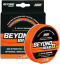 Beyond Braid Braided Fishing Line - Abrasion Resistant - No Stretch - Super Strong -Blue Camo, Moss Camo, White, Green, Pink, Blue, 4 Strand 8 Strand Sporting Goods > Outdoor Recreation > Fishing > Fishing Lines & Leaders Beyond Braid Optic Orange 8X 20LB (2000 Yards) 