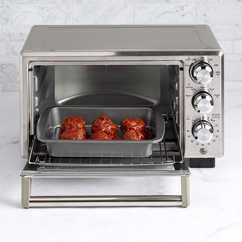 Ecolution Toaster Oven Bakeware 4Piece Set Nonstick Heavy Duty Carbon Steel, 4-Piece, Gray Home & Garden > Kitchen & Dining > Cookware & Bakeware Ecolution   