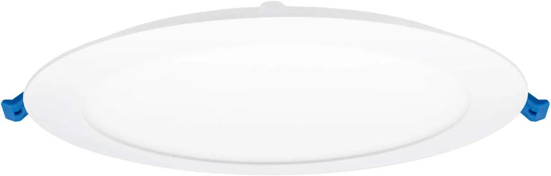 Maxxima 8 In. Slim round LED Downlight, Flat Panel Light Fixture, Dimmable Recessed Canless IC Rated, 1250 Lumens, Daylight 5000K, 18 Watt, Junction Box Included Home & Garden > Lighting > Flood & Spot Lights Maxxima   