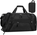 Gym Duffle Bag for Women Men 40L Waterproof Sports Bags Travel Duffel Bags with Shoe Compartment,Wet Pocket Large Weekender Overnight Bag with Toiletry Bag,Black Home & Garden > Household Supplies > Storage & Organization Dakuly Black 55L 