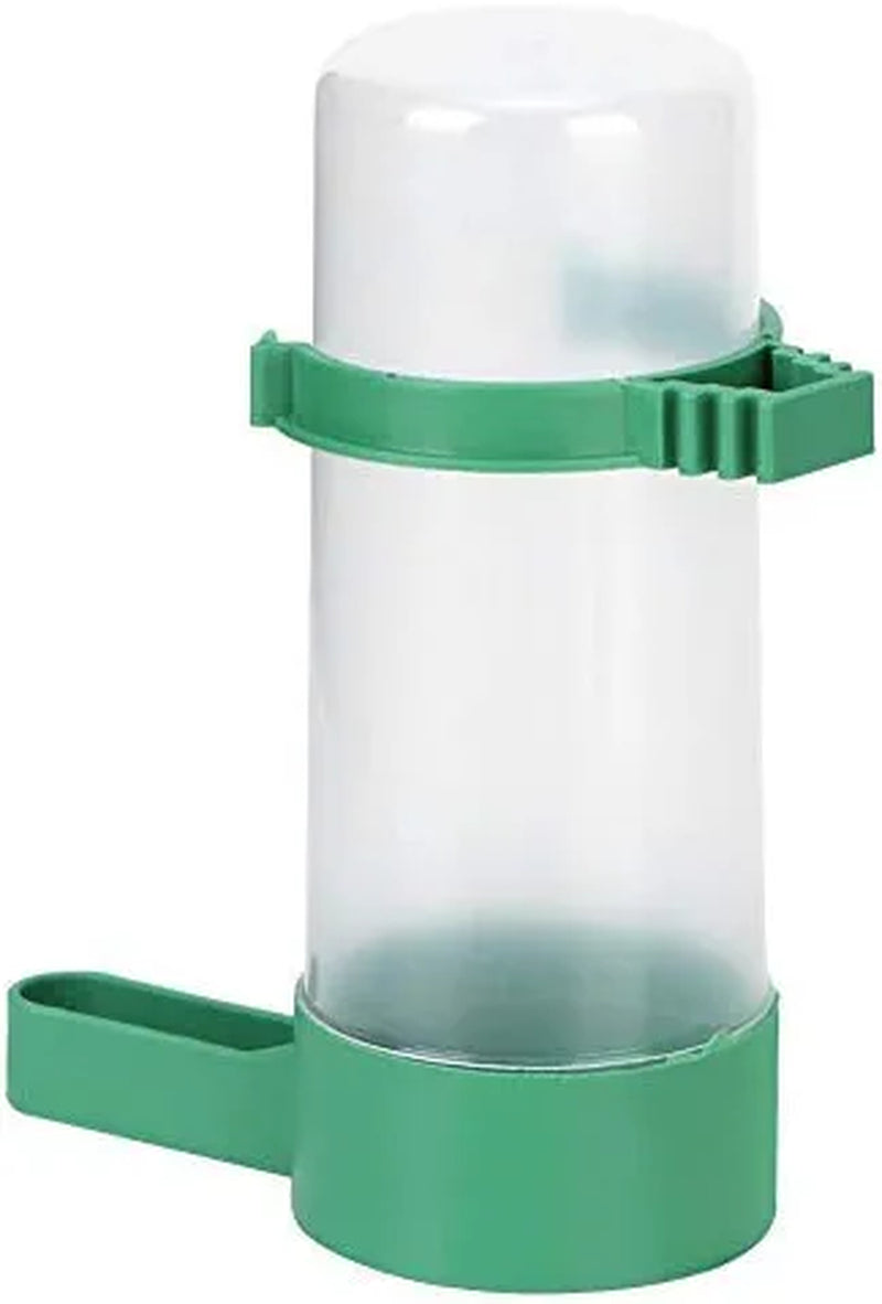 10 Pcs Bird Feed Water Dispenser Clear Pet Feeder Water Cup with Automatic Feeding Bird Feeder Hanging for Birdcage outside Decoration Animals & Pet Supplies > Pet Supplies > Bird Supplies > Bird Cage Accessories > Bird Cage Food & Water Dishes Liineparalle   