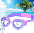 Kids Swim Goggles, Swimming Goggles for Boys Girls Kid Toddlers Age 2-14, Fun Cute Heart Eyewear Glasses for Children Youth Sporting Goods > Outdoor Recreation > Boating & Water Sports > Swimming > Swim Goggles & Masks lbseshui Pink Heart  