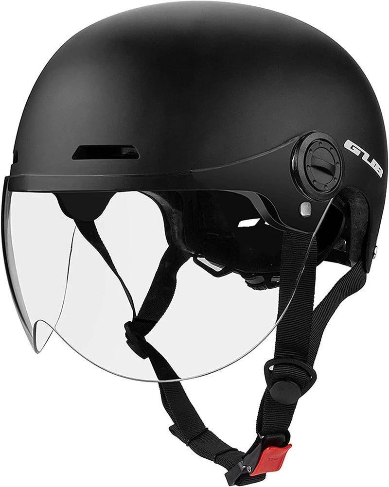 Bicycle Helmet with Removable Goggles for Men Women Commuting Cycling Bike Helmet
