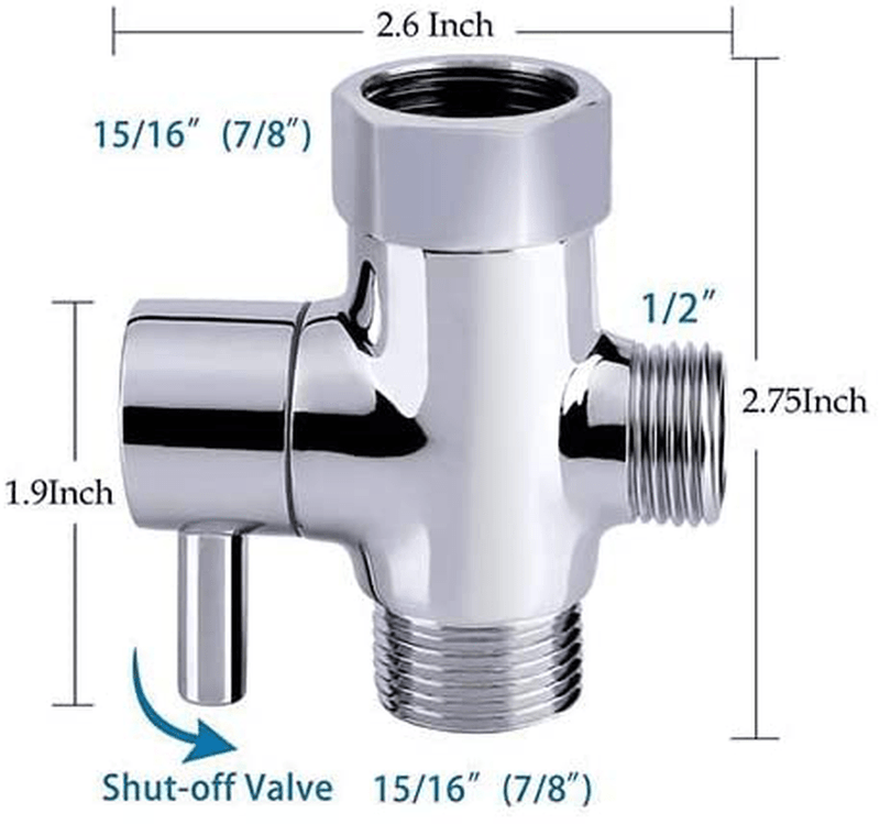 Bidet Sprayer for Toilet, Handheld Cloth Diaper Sprayer, Bathroom Jet Sprayer Kit Spray Attachment with Hose, Stainless Steel Easy Install Great Water Pressure for Bathing Pets, Feminine Hygiene Sporting Goods > Outdoor Recreation > Camping & Hiking > Portable Toilets & Showers AIFUSI   