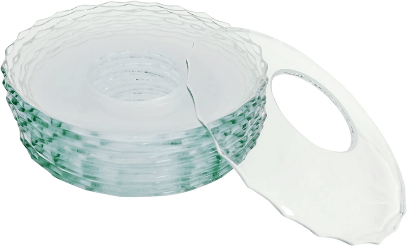 Biedermann & Sons Glass Bobeches, Clear, 12-Count Home & Garden > Decor > Home Fragrance Accessories > Candle Holders Biedermann & Sons Cut Rims, Clear  