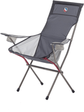 Big Agnes Big Six Armchair - High & Wide Luxury Camp Chair Sporting Goods > Outdoor Recreation > Camping & Hiking > Camp Furniture Big Agnes Asphalt/Gray  