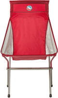 Big Agnes Big Six Camp Chair - High & Wide Camping Chair with Aircraft Aluminum Frame Sporting Goods > Outdoor Recreation > Camping & Hiking > Camp Furniture Big Agnes Red / Gray  