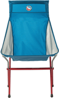 Big Agnes Big Six Camp Chair - High & Wide Camping Chair with Aircraft Aluminum Frame Sporting Goods > Outdoor Recreation > Camping & Hiking > Camp Furniture Big Agnes Blue/Gray  
