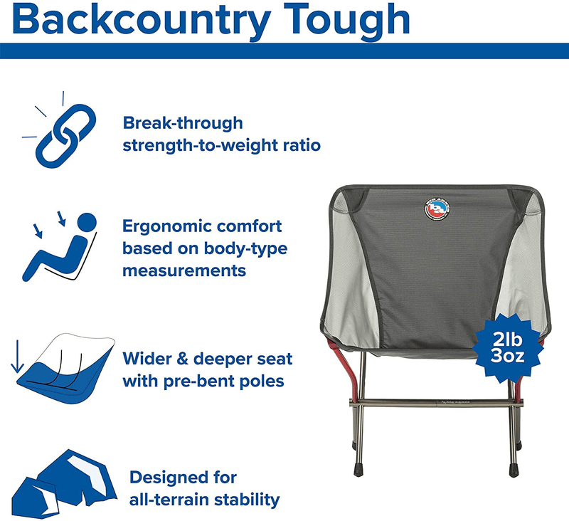 Big Agnes Mica Basin Chair Sporting Goods > Outdoor Recreation > Camping & Hiking > Camp Furniture Big Agnes   