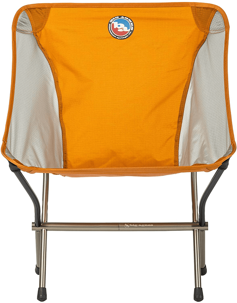 Big Agnes Mica Basin Chair Sporting Goods > Outdoor Recreation > Camping & Hiking > Camp Furniture Big Agnes Orange / Gray  