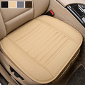 Big Ant 2 Pack Car Seat Cushions Interior Seat Covers Cushion Pad Mat for Auto Supplies Office Chair with Breathable PU Leather(Gray) Vehicles & Parts > Vehicle Parts & Accessories > Motor Vehicle Parts > Motor Vehicle Seating Big Ant Beige-1pc  