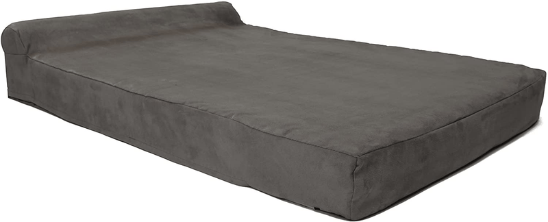 Big Barker 7" Pillow Top Orthopedic Dog Bed for Large and Extra Large Breed Dogs (Headrest Edition) Animals & Pet Supplies > Pet Supplies > Dog Supplies > Dog Beds Big Barker   