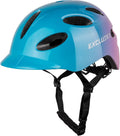 Bike Helmet, Exclusky Bicycle Helmet with LED Rear Light Bicycle Helmet for Men Women Cycle Helmet Mountain Biking Helmet with Detachable Visor,Mountain Cycling Helmet Adjustable Size