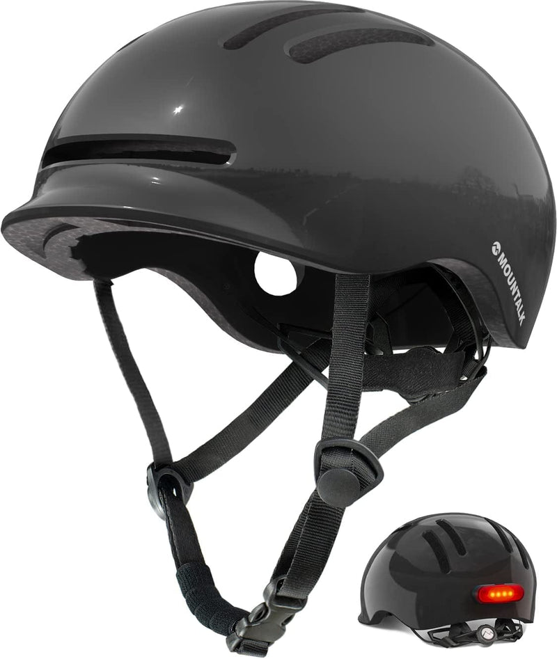 Bike Helmets for Adults Men Women,Mens/Womens Bicycle Helmet with Magnetic Light,Youth Boys/Girls Helmet, Kids Helmets for 6 Years+