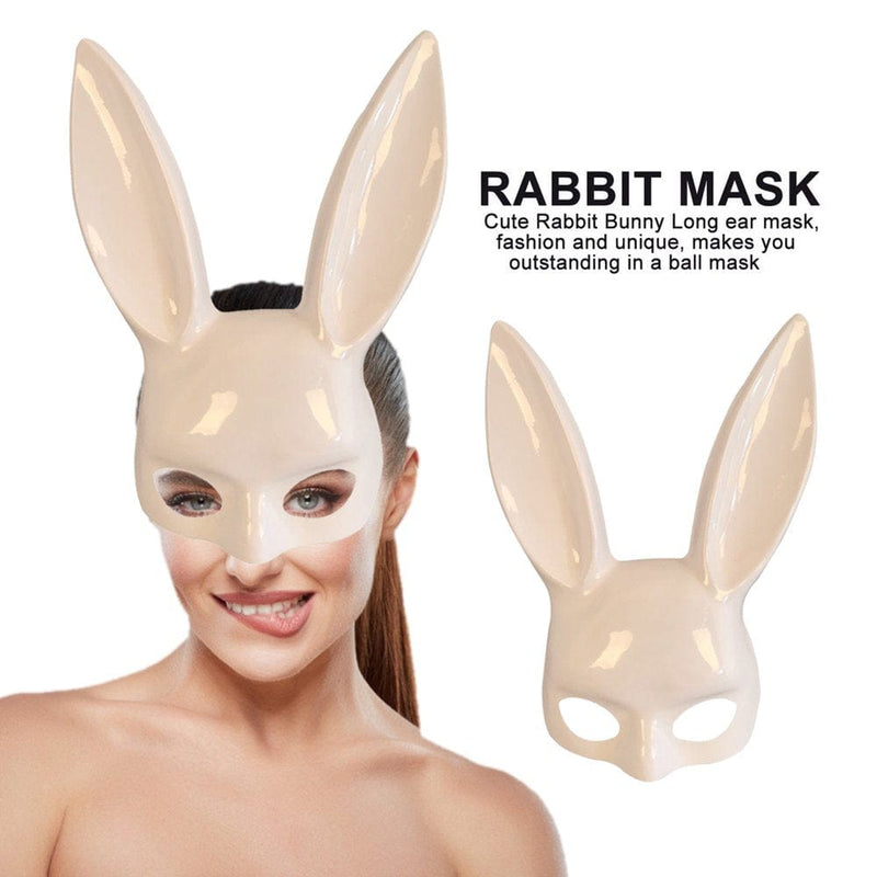 BIOSA Black Bunny Ear Rabbit Mask Cosplay Mask Party Props for Birthday Easter Costume Apparel & Accessories > Costumes & Accessories > Masks BIOSA   