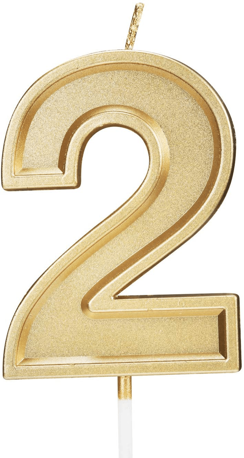 Birthday Candle Numbers Red Glitter Happy Birthday Numeral for Weddings, Reunions, Theme Party Perfect Baby’s Pet’s Birthday Cake Candle (Red, 7) Home & Garden > Decor > Home Fragrances > Candles Pfizermay Gold 2 
