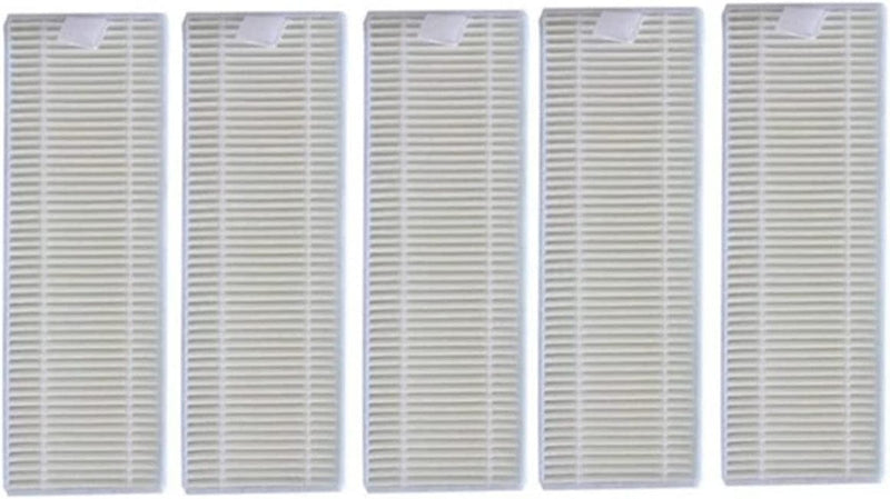 BKNOWN Spare Parts 10 Filters Compatible with Tefal Rg7975Wh Rg7987 Robot Vacuum Parts Accessories for Hard Floor Carpet Pet Hair Cleaning Household Appliances Home & Garden > Household Supplies > Household Cleaning Supplies 909090Wall   